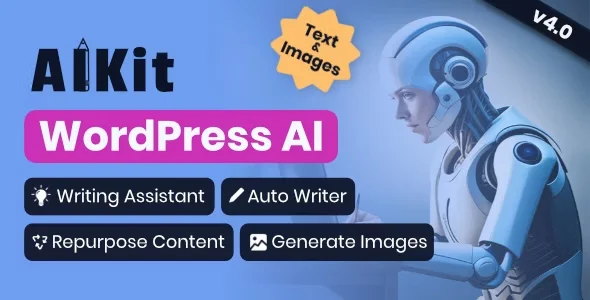 AIKit - WordPress AI Automatic Writer, Chatbot, Writing Assistant & Content Repurposer / OpenAI GPT