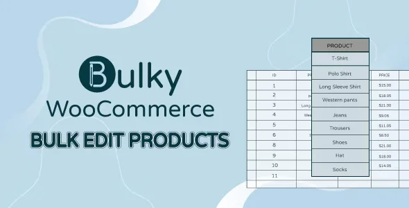 Bulky - WooCommerce Bulk Edit Products, Orders, Coupons