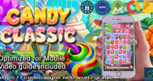 Candy Classic (Admob + GDPR + Android Studio)