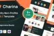 Charina – Charity and Nonprofit HTML5 Template