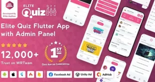 Elite Quiz - Trivia Quiz | Quiz Game - Flutter Full App + Admin Panel