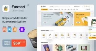 Farmart - Single or Multivendor Laravel eCommerce System