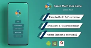 Fast Math Quiz Game Source Code with Admob and Unity