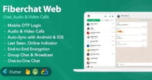 Fiberchat Web | Chat & Calling Web App | Flutter Web App