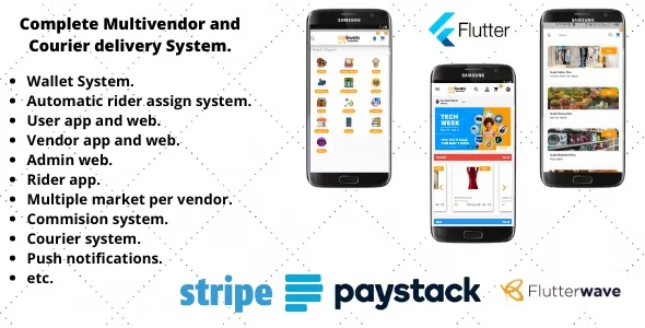 Multi vendor app for Restaurant, pharmacy, Grocery, I.T etc.