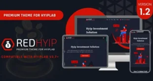 RedHyip - Premium Theme For HYIPLAB