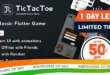 Tic Tac Toe - The Classic Flutter Tic Tac Toe Game