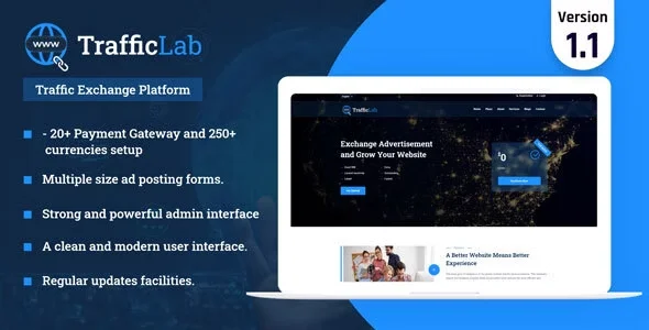 TrafficLab - Traffic Exchange Platform