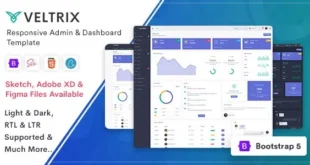 Veltrix - Admin & Dashboard Template