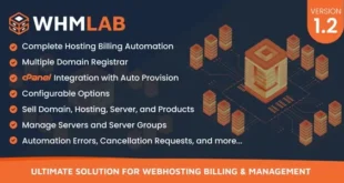 WHMLab - Ultimate Solution For WebHosting Billing And Management