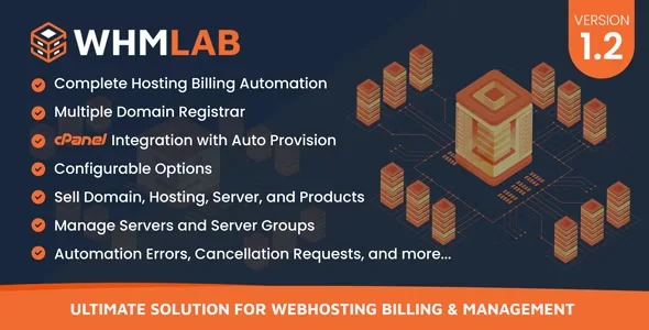 WHMLab - Ultimate Solution For WebHosting Billing And Management