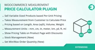 WooCommerce Measurement Price Calculator Plugin, Price Per Unit