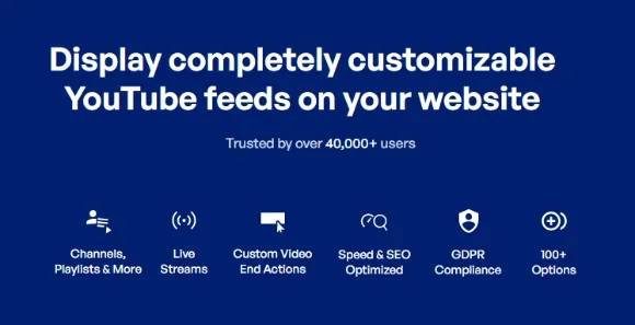 YouTube Feed Pro v2.2 Nulled – WordPress Plugin