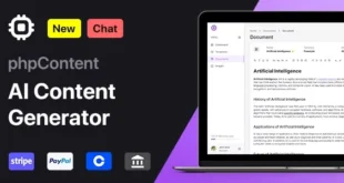phpContent - AI Content Generator Platform (SaaS)