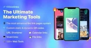 66biolinks - Bio Links, URL Shortener, QR Codes & Web Tools (SAAS)