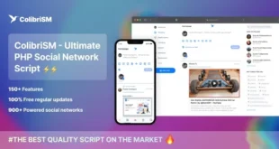ColibriSM - The Ultimate Social Network PHP Script