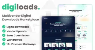 Digiloads - Multivendor Digital Downloads Marketplace