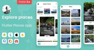 Explore Places - Flutter Places App with Firebase Backend | Place App |