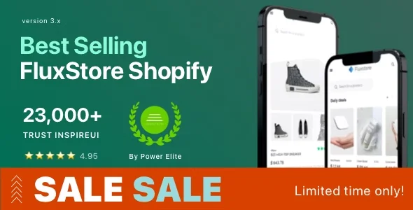 FluxStore Shopify - The Best Flutter E-commerce app