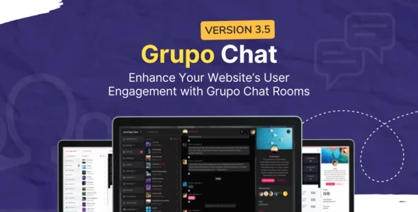 Grupo Chat - Chat Room & Private Chat PHP Script