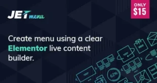 JetMenu v2.4.1 – Create a Mega Menu in WordPress and Elementor Plugin