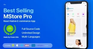 MStore Pro - Complete React Native template for e-commerce MStore Pro - Complete React Native template for e-commerce