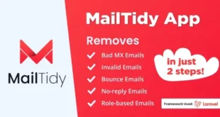 MailTidy - Email List Cleaner SAAS Application