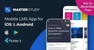 MasterStudy LMS Mobile App - Flutter v.3 iOS & Android