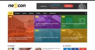 Newcon v1.0 – Responsive News/Magazine Blogger Template