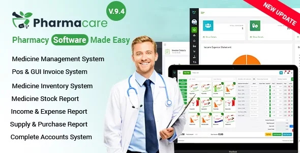 Pharmacare - Pharmacy Software Made Easy