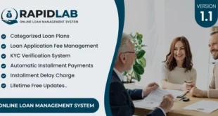 RapidLab - Online Loan Management System