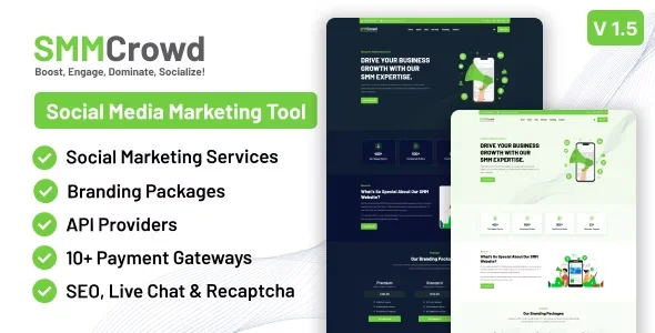 SMMCrowd - Marketplace of SMM Services