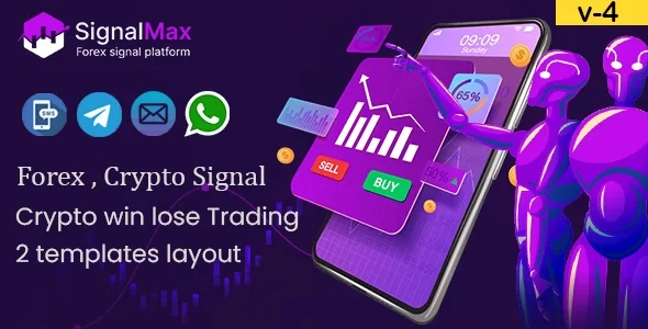 SignalMax - Trading & Forex , Crypto Signal Notifier Subscription based Platform