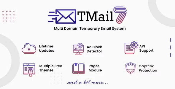 TMail - Multi Domain Temporary Email System