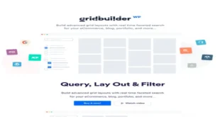 WP Grid Builder v1.7.9 Nulled – Build Advanced Grid Layouts WordPress Plugin + Addons