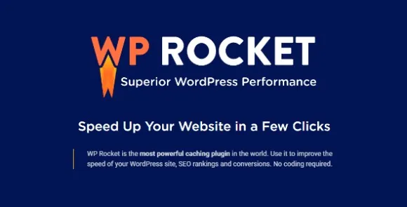 WP Rocket v3.15.1 Cache Plugin (Infinite License) Nulled – Speed Up Your WordPress Website