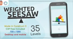 Weighted Seesaw - HTML5 Casual game