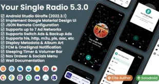 Your Radio App (Single Station)