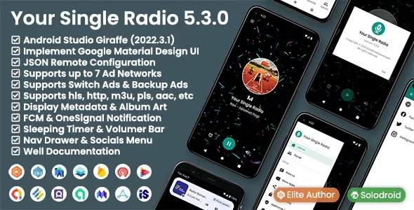 Your Radio App (Single Station)