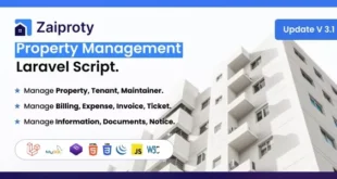 Zaiproty - Property Management Laravel Script