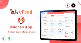 eFood - Kitchen/Chef App