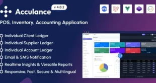 Acculance v4.0.2 Nulled – Ứng dụng POS, Kho, Kế toán