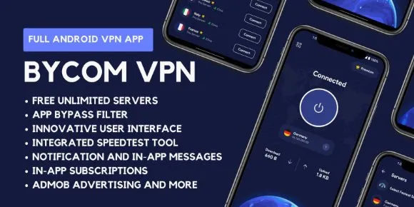 Bycom VPN v1.3 – Ứng dụng Android VPN