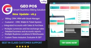 Geo POS v8.2 Nulled – Ứng dụng điểm bán hàng