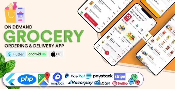 GoGrocer v1.8.1 – Ứng dụng di động giao hàng tại cửa hàng rau quả