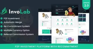 InvoLab v2.0 Nulled – Nền tảng đầu tư P2P có cam kết