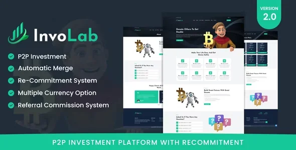 InvoLab v2.0 Nulled – Nền tảng đầu tư P2P có cam kết