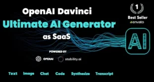 OpenAI Davinci v2.8 Nulled – Trợ lý viết AI và người tạo nội dung