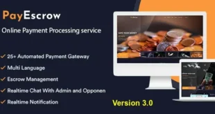 PayEscrow v3.1.2 Nulled – Dịch vụ xử lý thanh toán trực tuyến