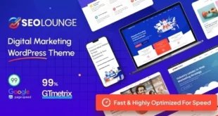 SEO Lounge v4.0.2 Nulled – Chủ đề tiếp thị kỹ thuật số